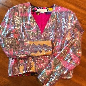 Vintage Sequin Jacket